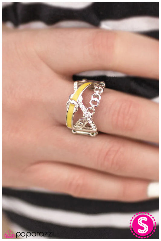 Paparazzi Ring ~ The Color Guard - Yellow