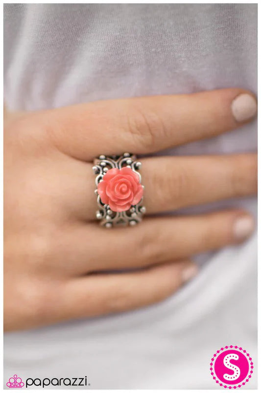 Paparazzi Ring ~ The Rose Society - Orange