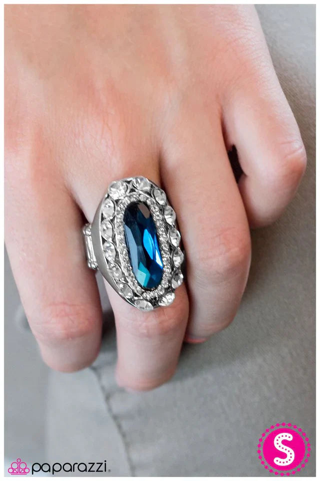 Paparazzi Ring ~ Its Good to be Queen - Blue