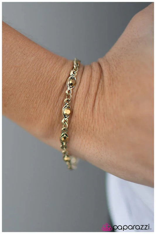 Paparazzi Bracelet ~ The Debutante - Brass