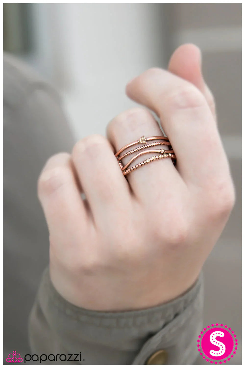 Paparazzi Ring ~ A Narrow Escape - Copper