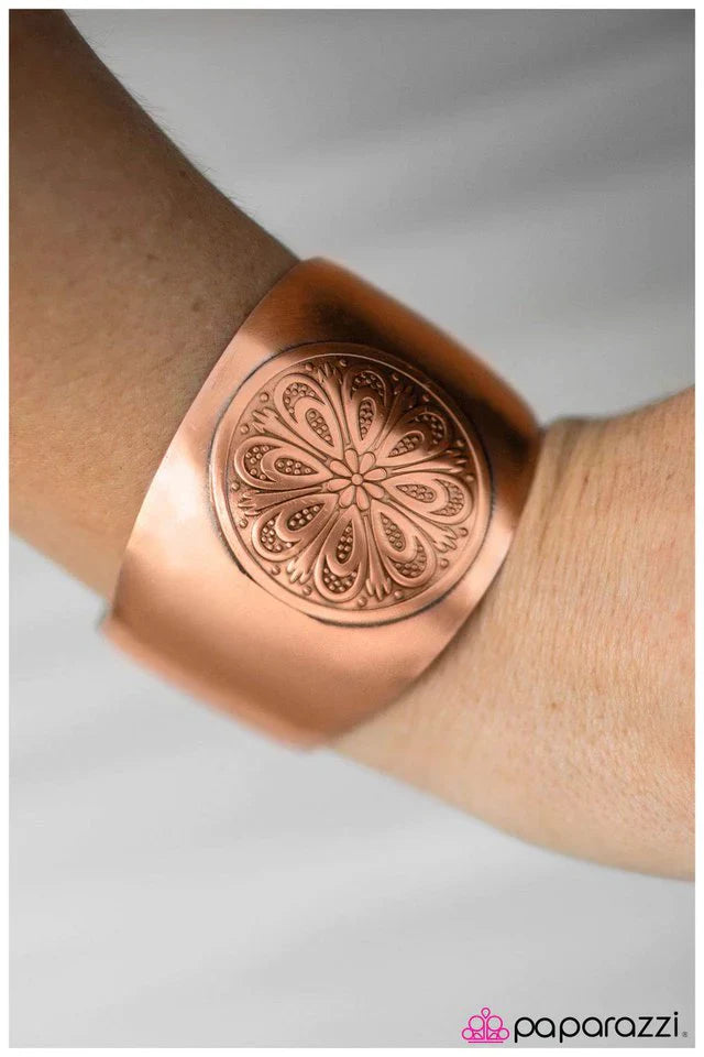 Paparazzi Bracelet ~ Pathfinder - Copper