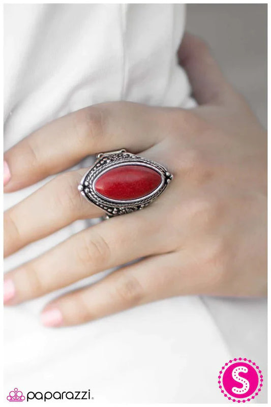 Paparazzi Ring ~ Canyon Explorer - Red