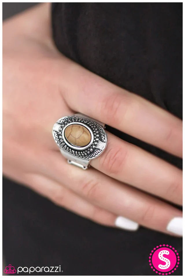 Paparazzi Ring ~ Natural Selection - Brown