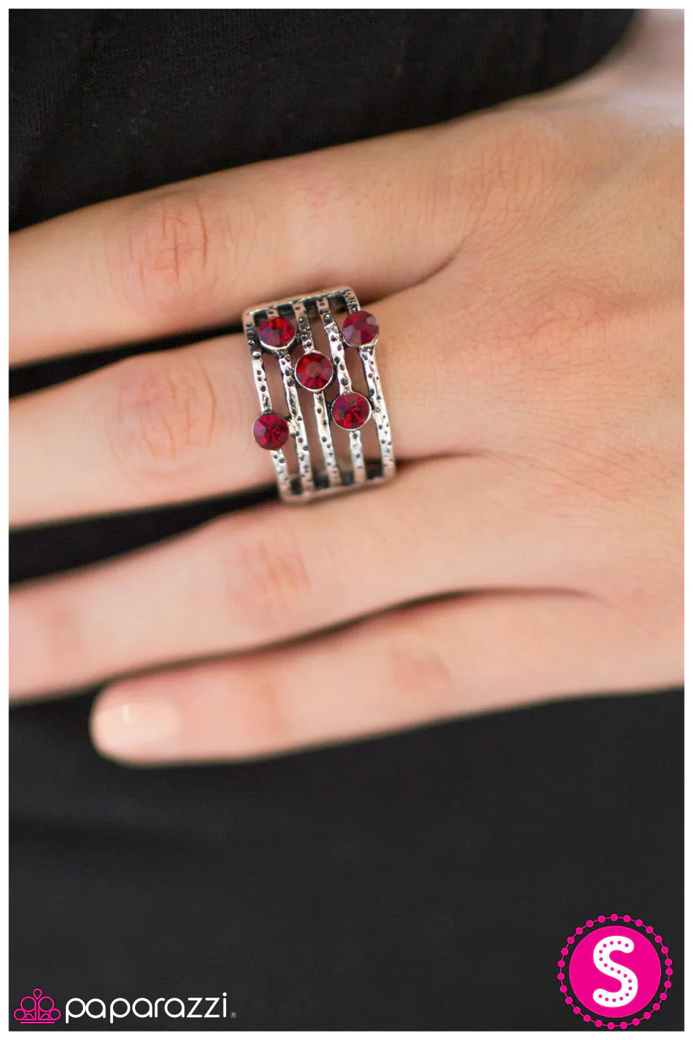 Paparazzi Ring ~ Offbeat - Red