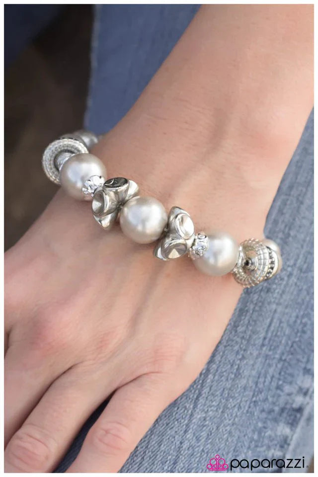 Paparazzi Bracelet ~ Gondola Ride - Silver