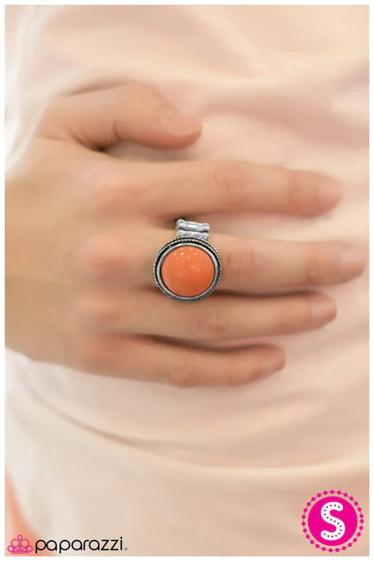 Paparazzi Ring ~ So POPular - Orange