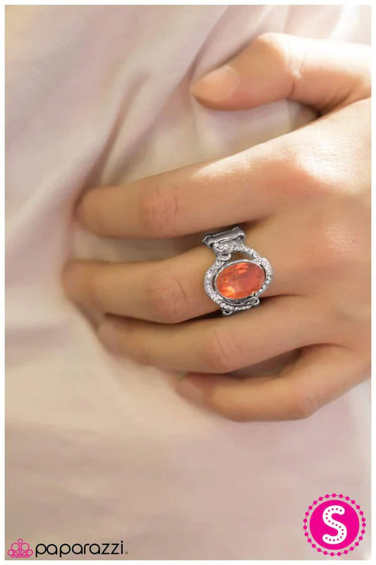 Paparazzi Ring ~ Birthday Girl - Orange