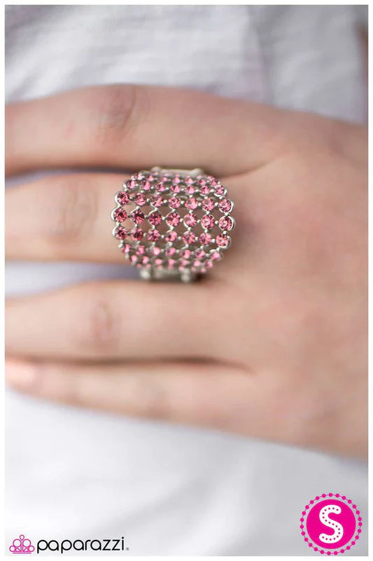 Paparazzi Ring ~ Mamas Gonna Buy You A Diamond - Pink