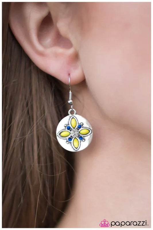 Paparazzi Earring ~ Stop and Stare - Multi