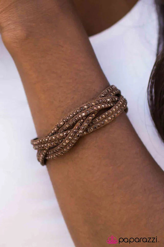 Paparazzi Bracelet ~ Home Run - Copper