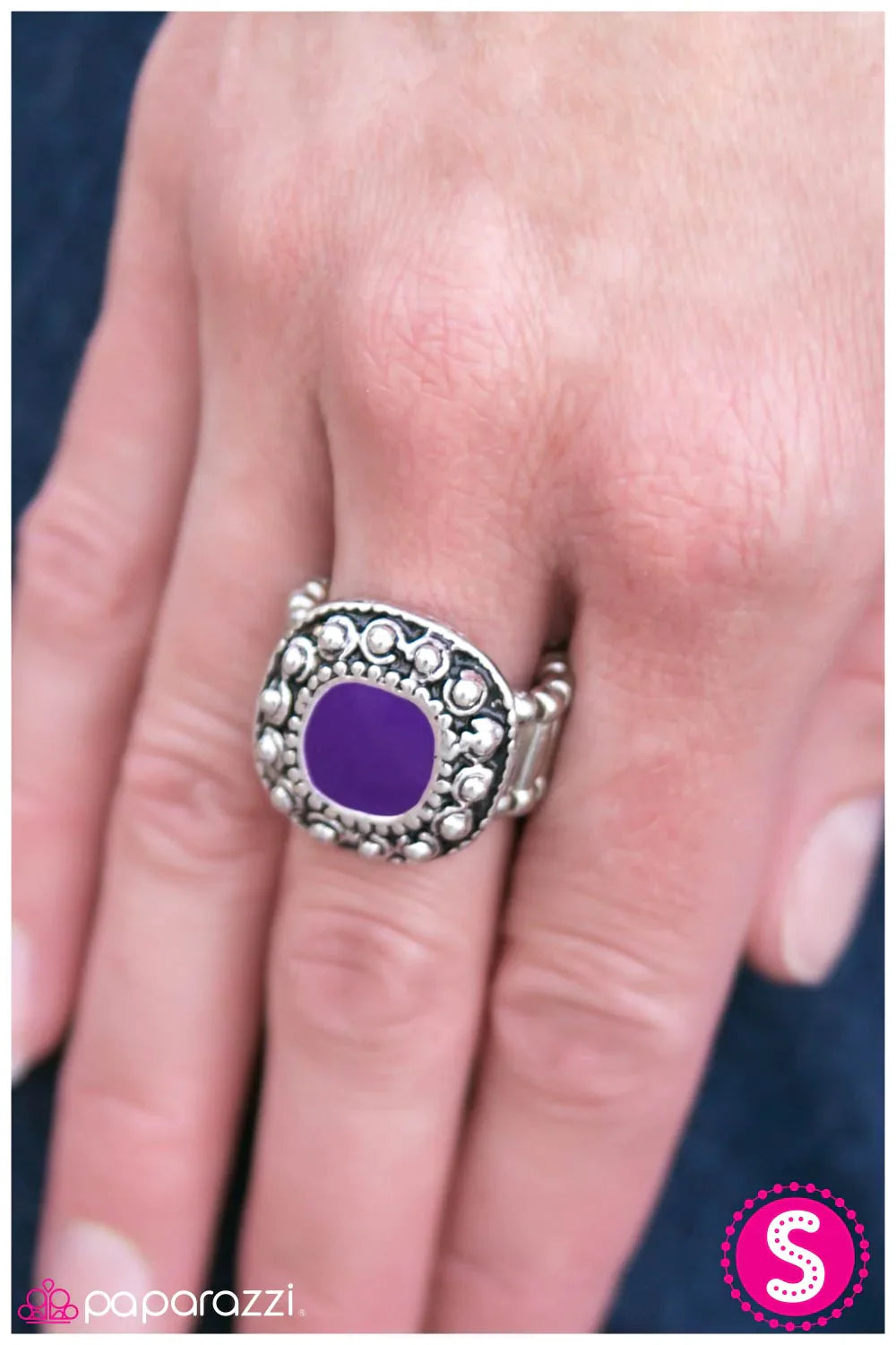 Paparazzi Ring ~ Hold Your Horses - Purple