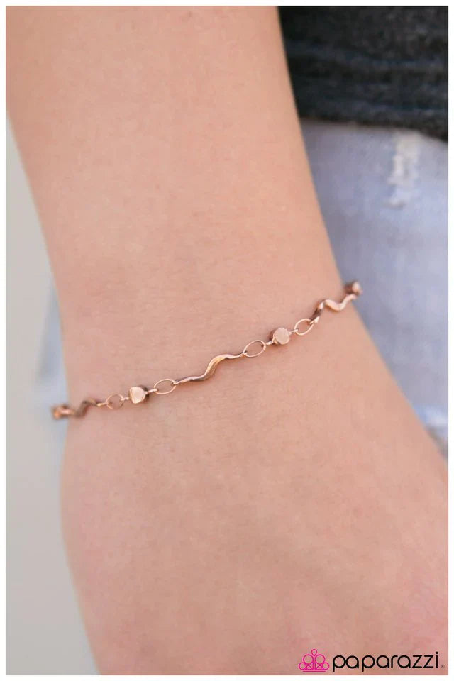 Paparazzi Bracelet ~ City Sightseeing - Copper