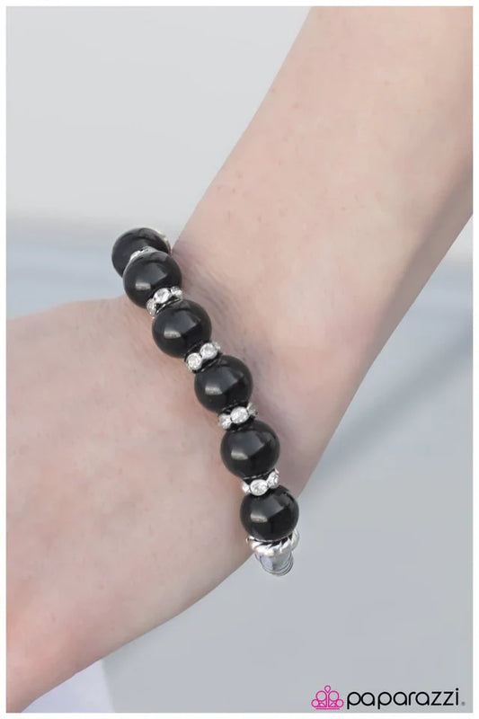 Paparazzi Bracelet ~ If I Were A Rich Girl - Black