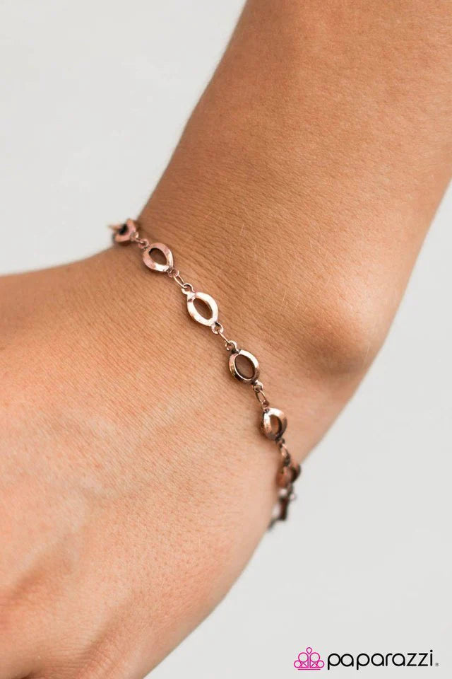 Paparazzi Bracelet ~ Simply The Finest - Copper