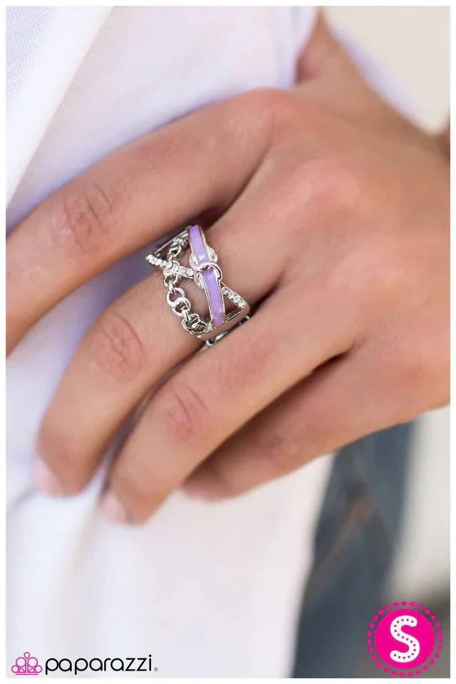 Paparazzi Ring ~ The Color Guard - Purple