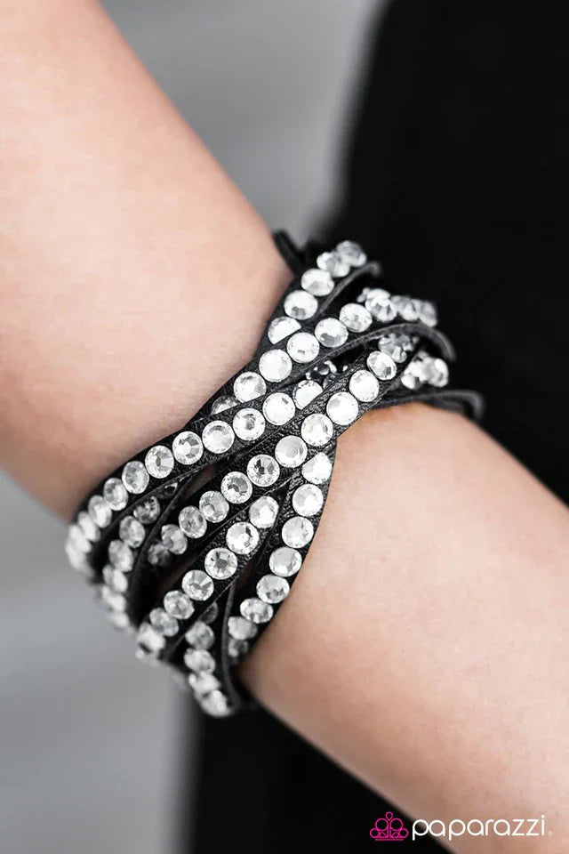 Paparazzi Bracelet ~ Rocket Power - Black