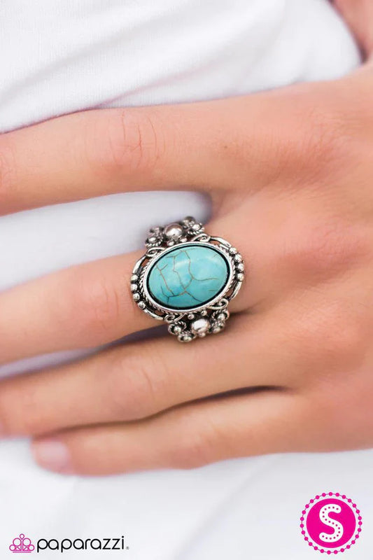 Paparazzi Ring ~ Canyon Wonder - Blue