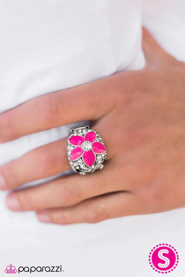 Paparazzi Ring ~ Tropical Princess - Pink