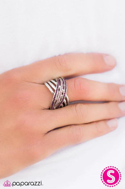 Paparazzi Ring ~ The High Dive - Purple