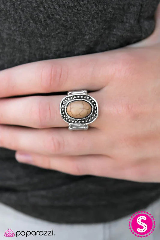 Paparazzi Ring ~ Ride Em Cowboy - Brown