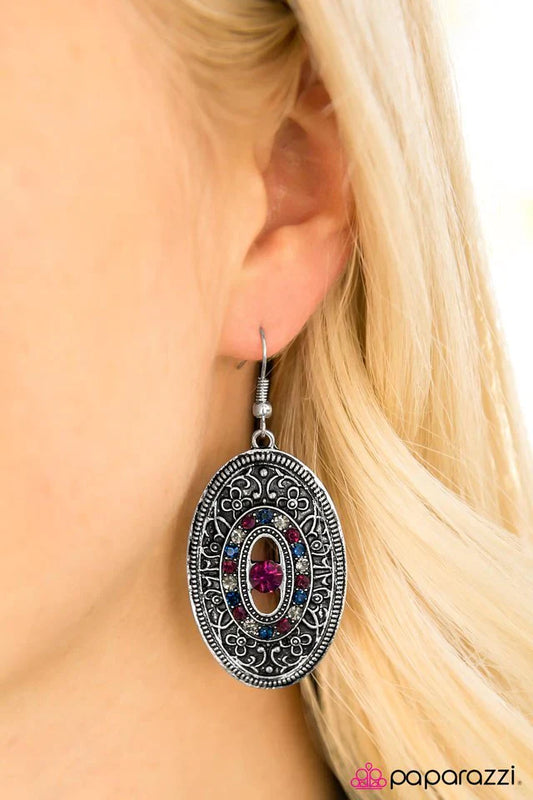 Paparazzi Earring ~ After Ever After - Multi