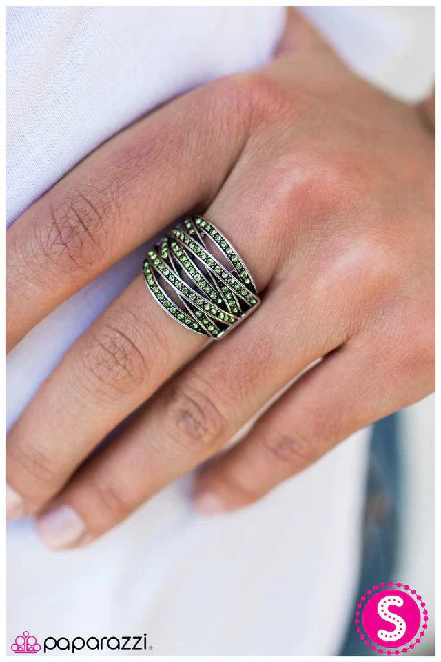 Paparazzi Ring ~ Richie Rich - Green