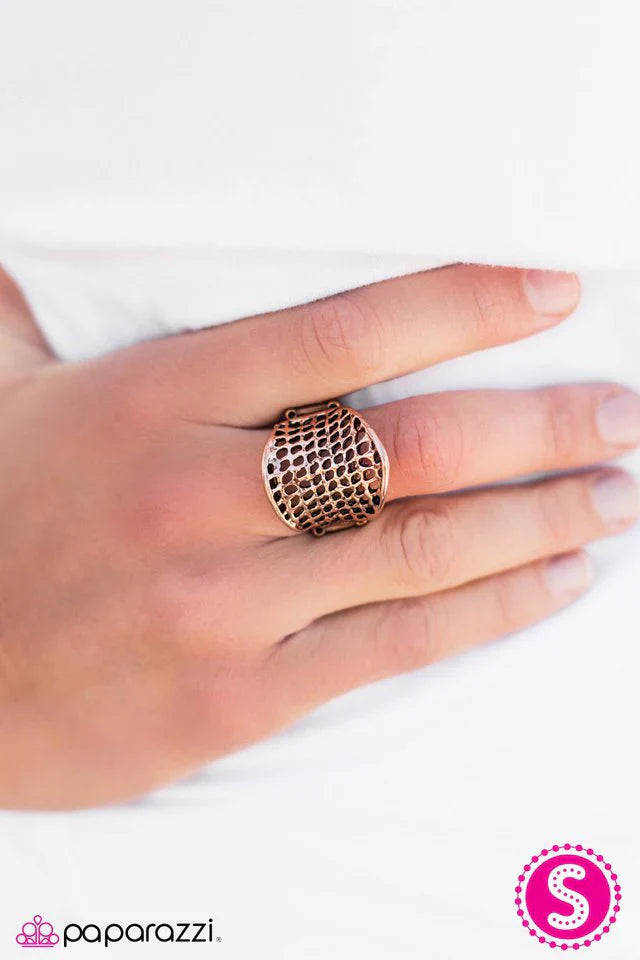 Paparazzi Ring ~ Hot Shot - Copper