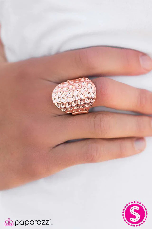 Paparazzi Ring ~ Chitty Chitty Bang Bang - Copper