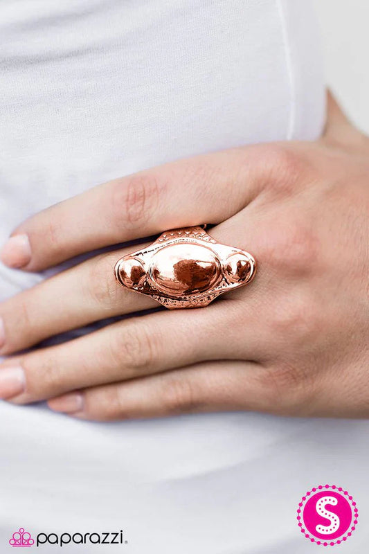 Paparazzi Ring ~ Radiant Relic - Copper