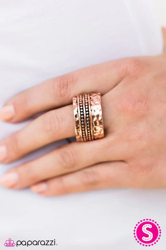 Paparazzi Ring ~ Plate Tectonics - Copper