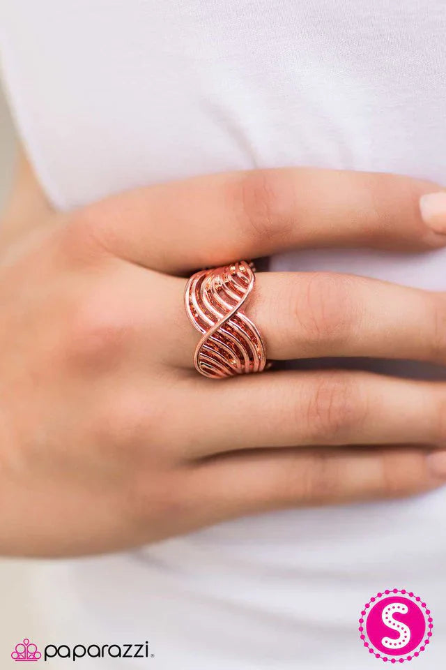 Paparazzi Ring ~ Illumination - Copper