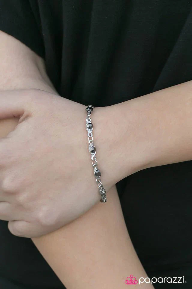 Paparazzi Bracelet ~ The Debutante - Silver