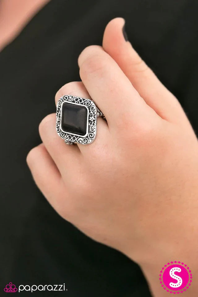 Paparazzi Ring ~ Incan Incantations - Black