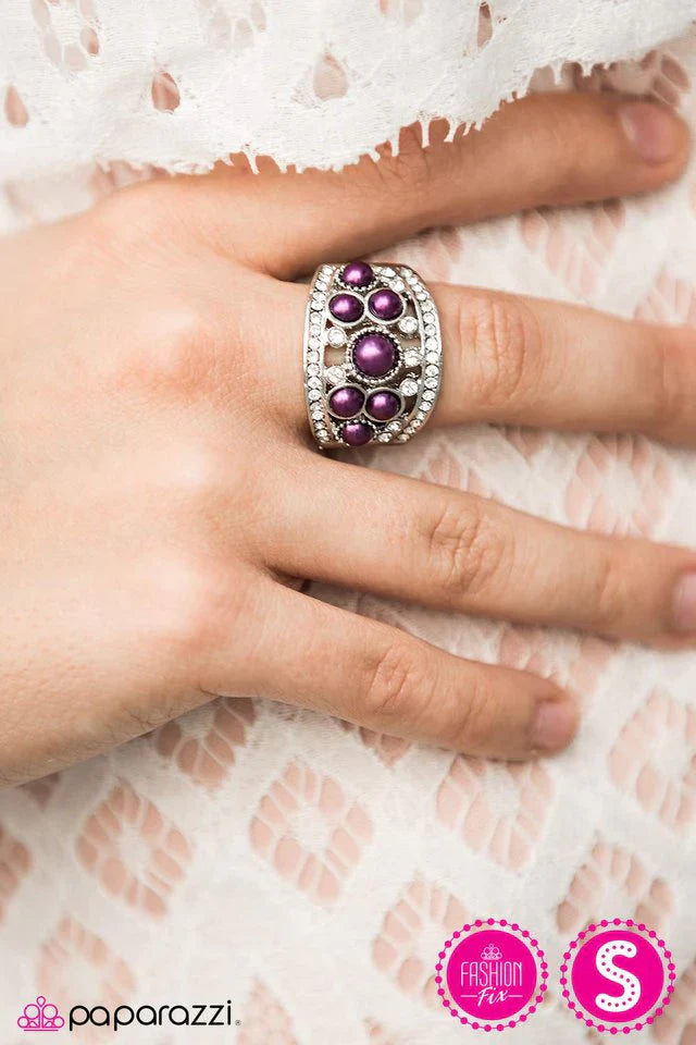 Paparazzi Ring ~ For All The World - Purple