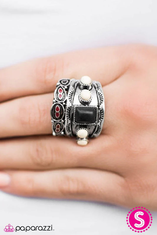 Paparazzi Ring ~ Incan Treasure - Red