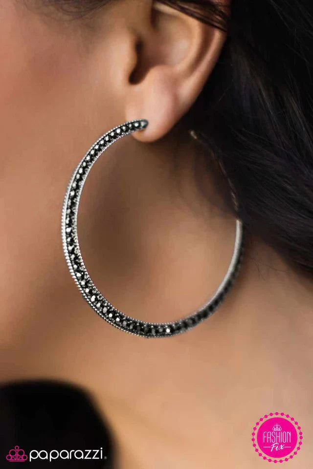 Paparazzi Earring ~ The Big Leagues - Silver