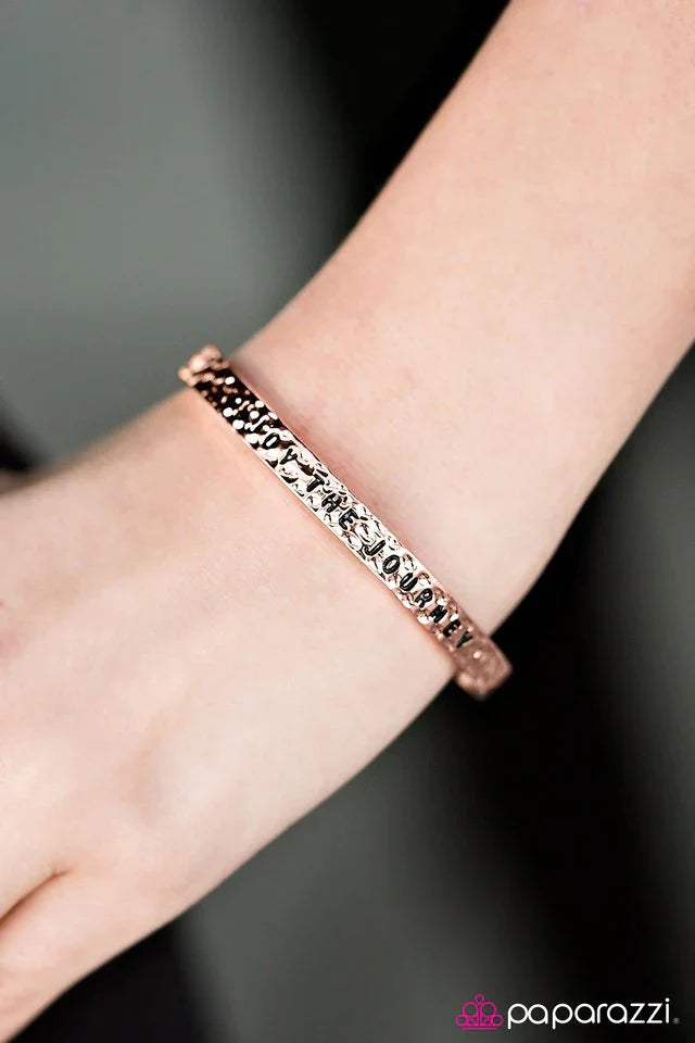 Paparazzi Bracelet ~ Enjoy The Journey - Copper