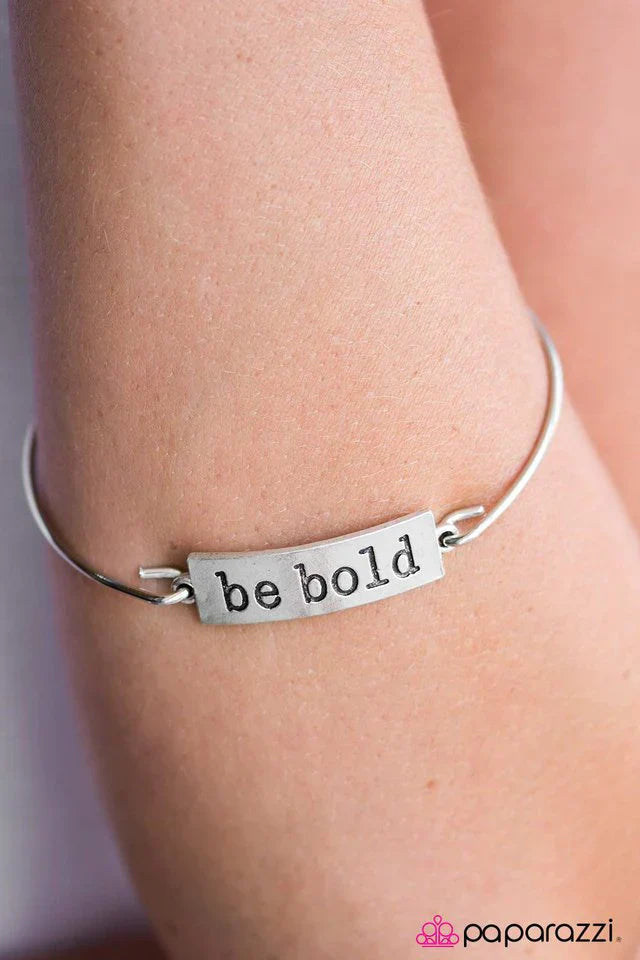 Paparazzi Bracelet ~ Be Bold - Silver