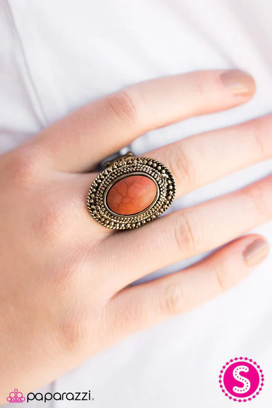 Paparazzi Ring ~ Cant Tame A Wild Thing - Orange