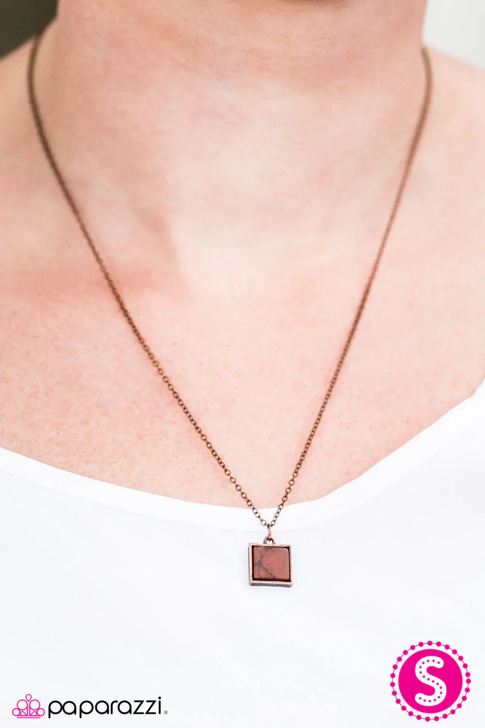 Paparazzi Necklace ~ Anasazi Cliffs  - Copper