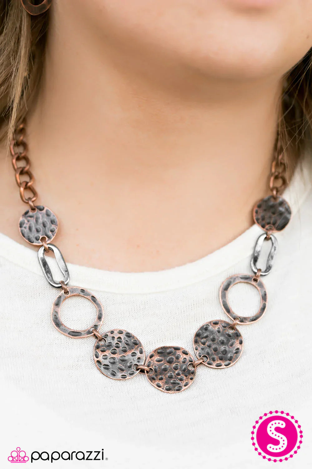 Paparazzi Necklace ~ Cave Craze  - Copper