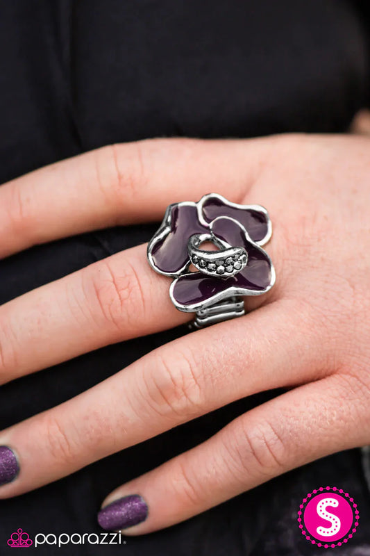 Paparazzi Ring ~ Garden Glow - Purple