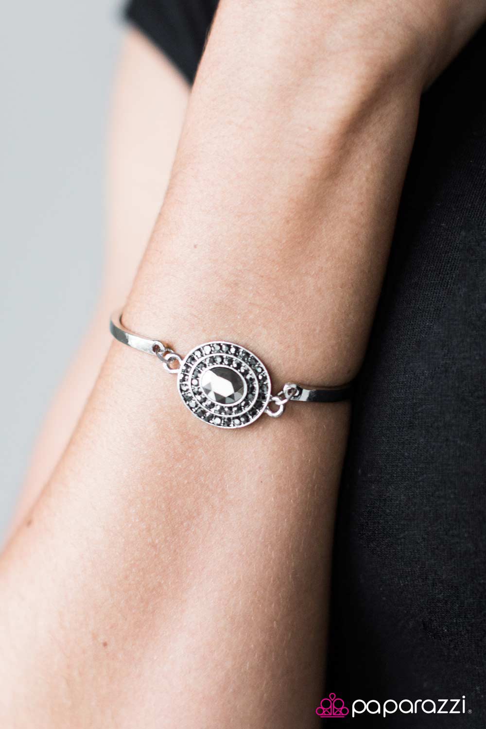 Paparazzi Bracelet ~ Living Large - Silver