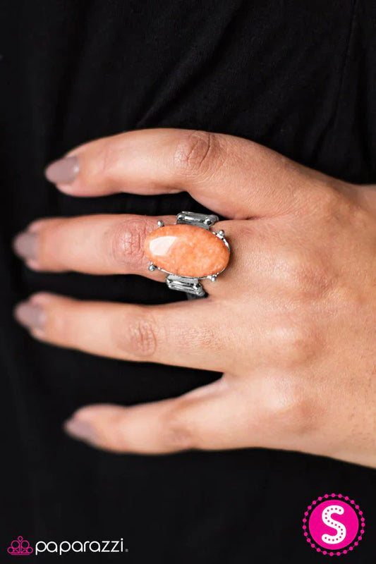Paparazzi Ring ~ Stone Magic - Orange