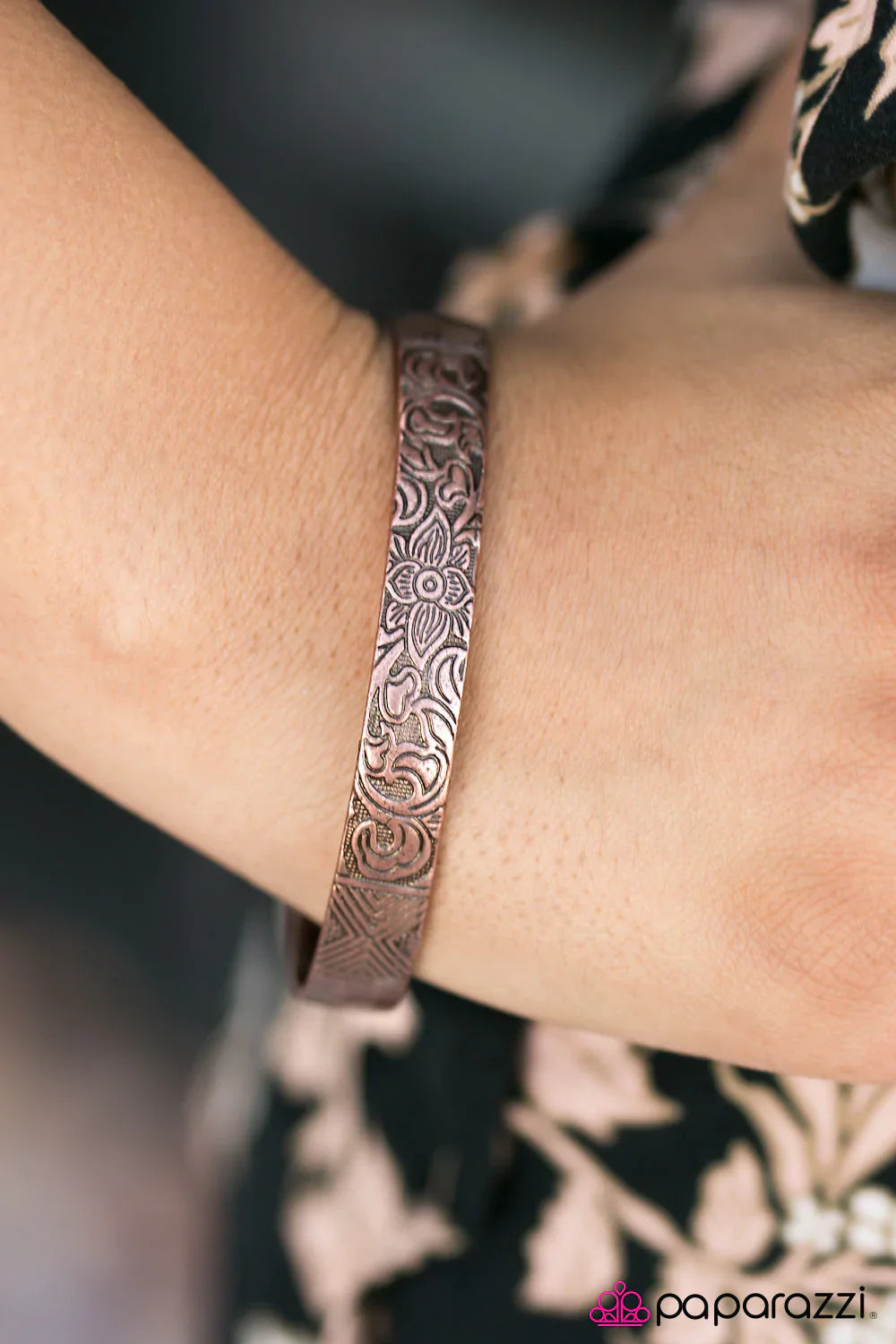 Paparazzi Bracelet ~ Garden Grandeur - Copper