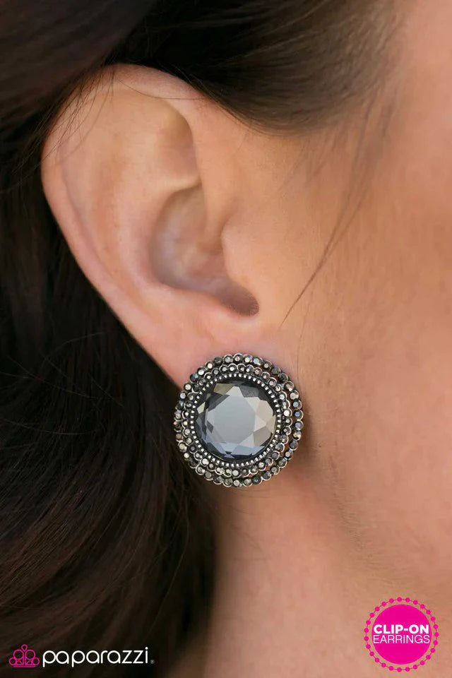 Paparazzi Earring ~ Are You GLISTENING? - Silver