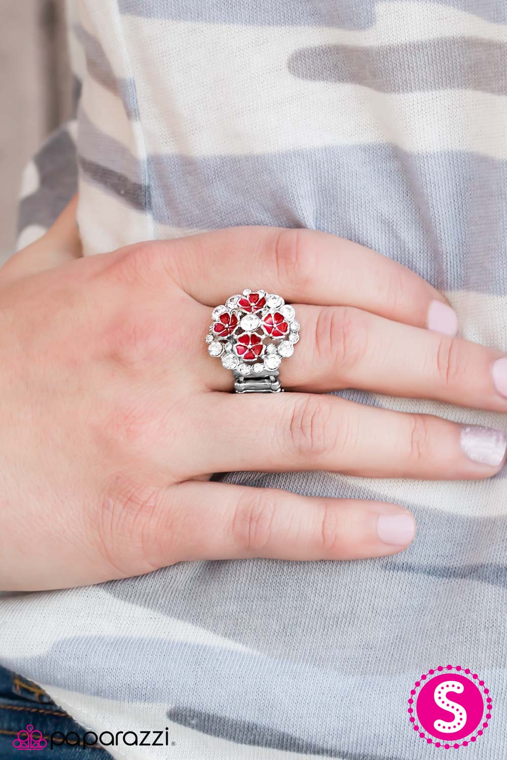 Paparazzi Ring ~ Bali Banquet  - Red