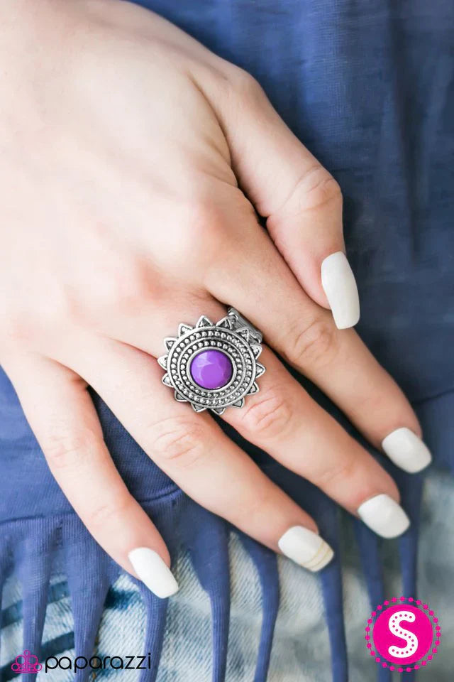 Paparazzi Ring ~ I Told You SOL - Purple