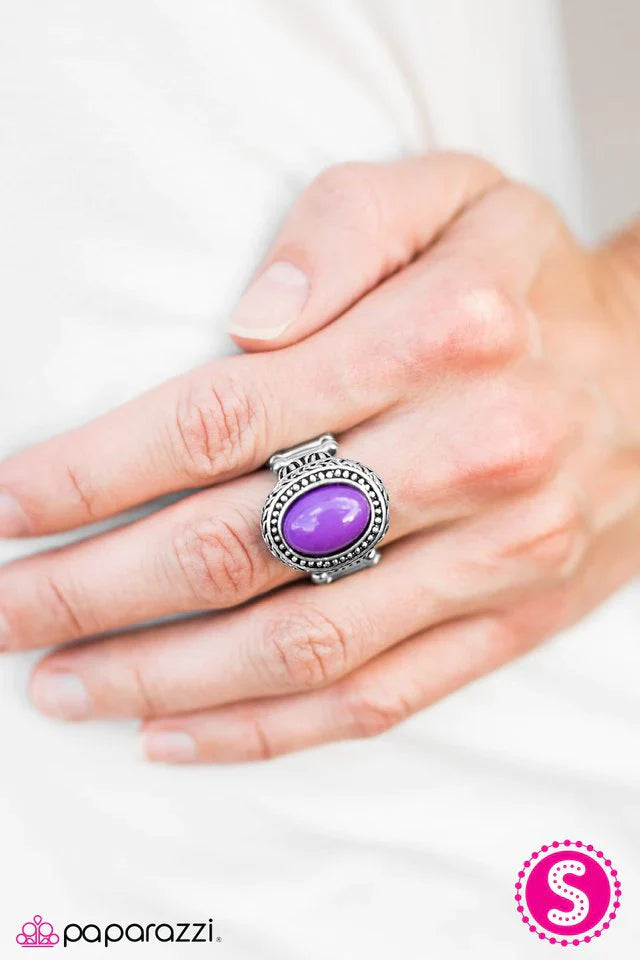 Paparazzi Ring ~ The New World - Purple